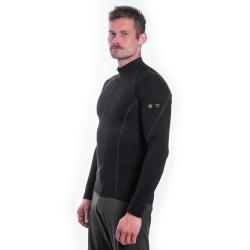 Sensor Merino Active Černá pánské funkční tričko