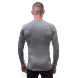 Sensor Merino Active Sv.šedá pánské funkční tričko