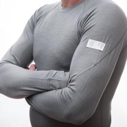Sensor Merino Active Sv.šedá pánské funkční tričko