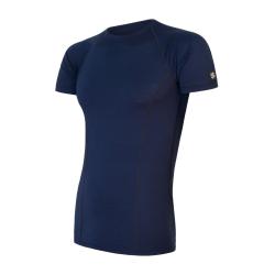 Sensor Merino Active Deep Blue pánske funkčné tričko