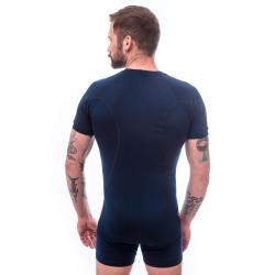 Sensor Merino Active Deep Blue pánské funkční triko
