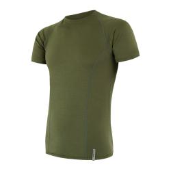 Sensor Merino Active Safari Green pánske funkčné tričko