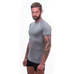 Sensor Merino Active Sv.šedá pánské funkční tričko