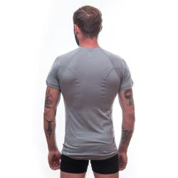 Sensor Merino Active Sv.šedá pánské funkční tričko