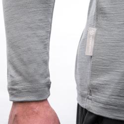 SENSOR Merino Active Van Life pánské šedé triko dl.rukáv