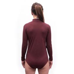 SENSOR Merino Air dámské body dl.rukáv Port Red