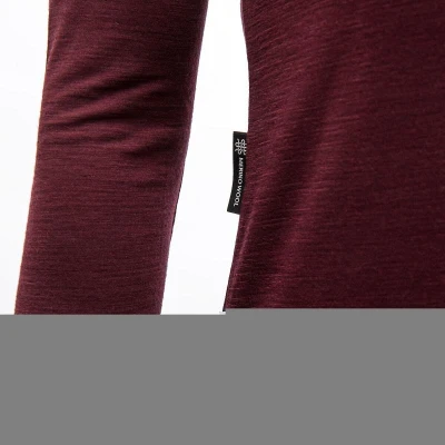 SENSOR Merino Air dámské body dl.rukáv Port Red
