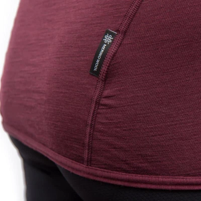 SENSOR Merino Air dámské triko bez rukávu Port Red