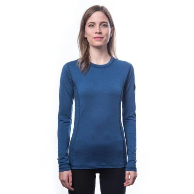 SENSOR Merino Air dámské tm.modré triko dl.rukáv