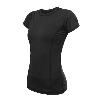 SENSOR Merino Air dámské černé triko SENSOR Merino Air dámské černé triko