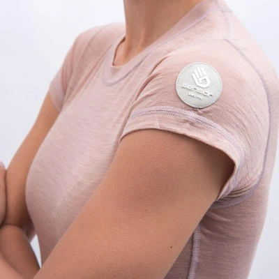 SENSOR Merino Air dámské triko Dusty Pink