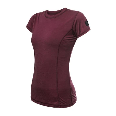 SENSOR Merino Air Port Red dámské tričko