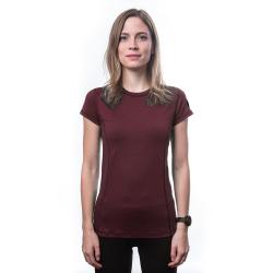 SENSOR Merino Air Port Red dámské tričko