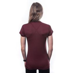 SENSOR Merino Air Port Red dámské tričko