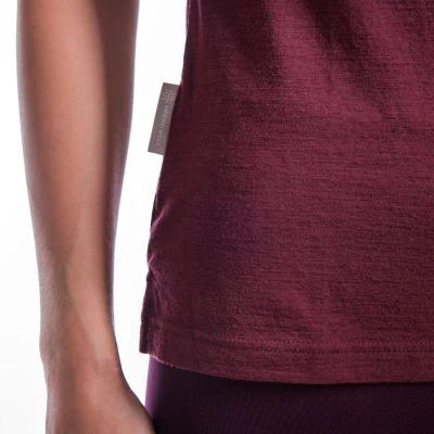 SENSOR Merino Air Hills dámské triko Port Red