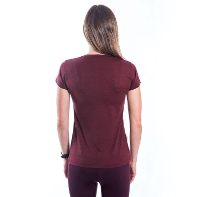 SENSOR Merino Air Hills dámské triko Port Red