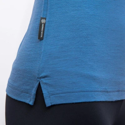 SENSOR Merino Air Hills dámské triko Riviera Blue