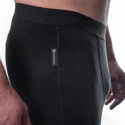 SENSOR Merino Air pánské černé spodky