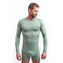 SENSOR Merino Air pánské tričko Basil Green