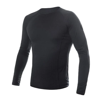 SENSOR Merino Air pánské černé tričko SENSOR Merino Air pánské černé tričko