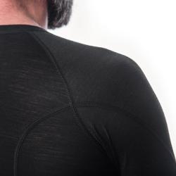 SENSOR Merino Air pánské černé tričko
