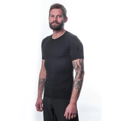 SENSOR Merino Air pánské tričko černé