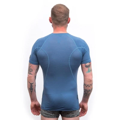 SENSOR Merino Air pánské triko Riviera Blue