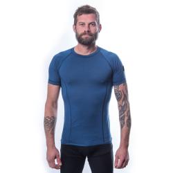 SENSOR Merino Air pánské tm. modré tričko