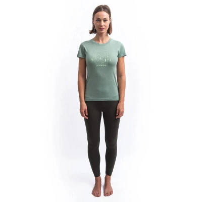 SENSOR Merino Air Say Yes dámské triko kr.rukáv Basil Green