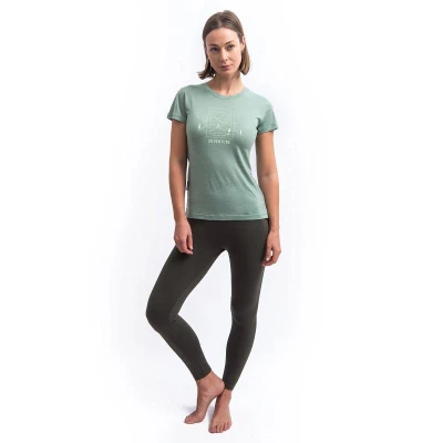 SENSOR Merino Air Say Yes dámské triko kr.rukáv Basil Green