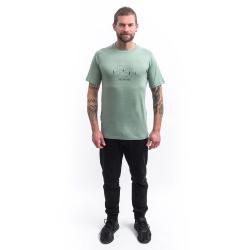 SENSOR Merino Air Say Yes pánské triko kr.rukáv Basil Green