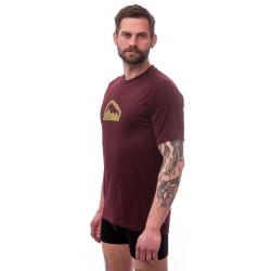 Sensor Merino Air Pt Summit Port Red pánské funkční tričko