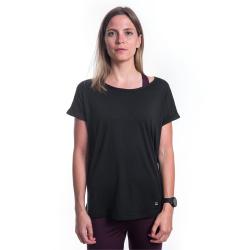 SENSOR Merino Air Traveller dámské černé triko kr.rukáv
