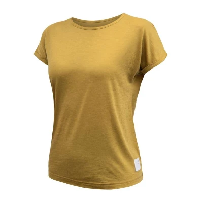 SENSOR Merino Air Traveller dámské triko kr.rukáv Mustard SENSOR Merino Air Traveller dámské triko kr.rukáv Mustard