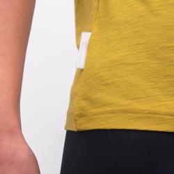 SENSOR Merino Air Traveller dámské triko kr.rukáv Mustard