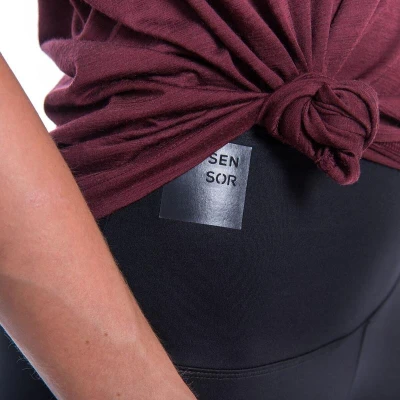 SENSOR Merino Air Traveller dámské triko kr.rukáv Port Red