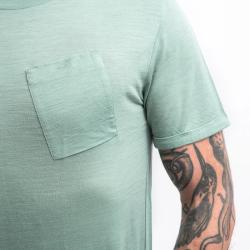 SENSOR Merino Air Traveller pánské triko Basil Green
