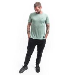 SENSOR Merino Air Traveller pánské triko Basil Green