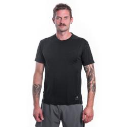 SENSOR Merino Air Traveller pánské černé triko