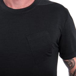 SENSOR Merino Air Traveller pánské černé triko