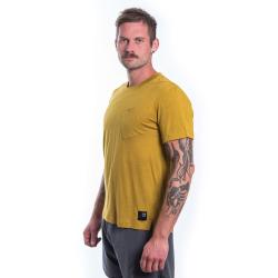 SENSOR Merino Air Traveller pánské triko Mustard