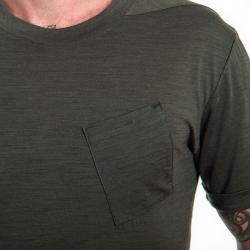 SENSOR Merino Air Traveller pánské triko Olive Green