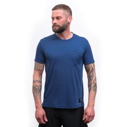 SENSOR Merino Air Traveller pánské tm. modré triko