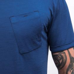 SENSOR Merino Air Traveller pánské tm. modré triko