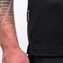 SENSOR Merino Blend Elements pánské černé triko