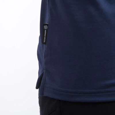SENSOR Merino Blend Moon pánské triko kr.rukáv Deep Blue