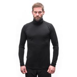 SENSOR Merino Blend pánský černý rolák