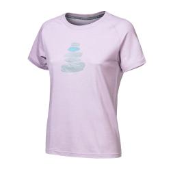 SENSOR Merino Blend Stone dámske tričko kr.rukáv Mystic violet SENSOR Merino Blend Stone dámske tričko kr.rukáv Mystic violet