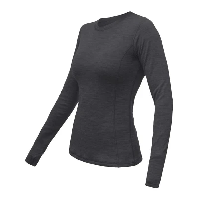 SENSOR Merino Bold Anthracite Gray dámské tričko SENSOR Merino Bold Anthracite Gray dámské tričko