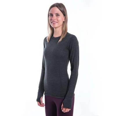 SENSOR Merino Bold Anthracite Gray dámské tričko